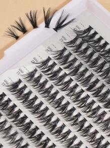 MAGEFY 220 簇 Manga CC 卷曲鱼尾混合风格单根睫毛，9-13 毫米，卷曲度更长，30D/40D 个人 DIY 不同长度睫毛，天然柔软手工睫毛，适合日常使用，自然蓬松纤细柔软睫毛假睫毛假睫毛条，自然柔软睫毛交叉纤细蓬松睫毛，自然纤细、卷曲和放大的眼睛，旅行用 Manga 分段睫毛，睫毛簇，睫毛簇，单根睫毛，睫毛，假睫毛 - 黑色 - 查看 9