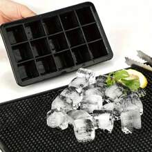 1/2/4 Pcs Silicone Ice Cube Tray - 15 Slots, Suitable For DIY Bar And Pub, Ice Cube Maker - Multicolor - View 8