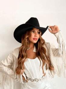 Slim Fitness SLM Chapéu Ana Castela Cowboy Country Rodeio Sertanejo Chapelaria Vintage