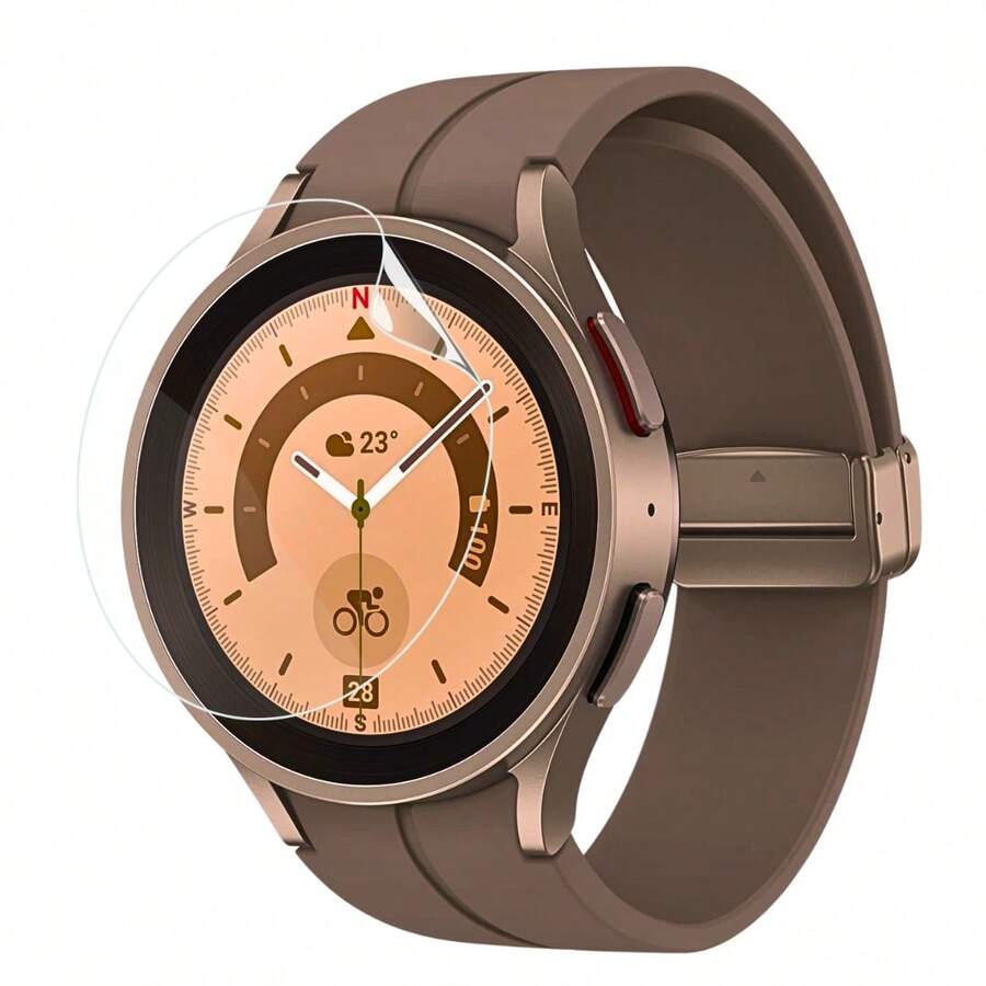 Hydrogel Film For Galaxy Watch 5 Pro - Trong sáng - Xem 1