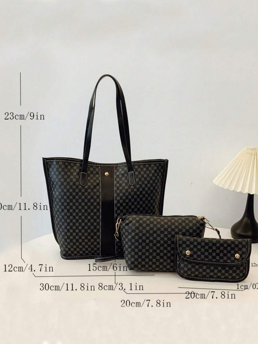 2024 Fashion New HighEnd Women's Handbag, Ladies Tote Bag Combo