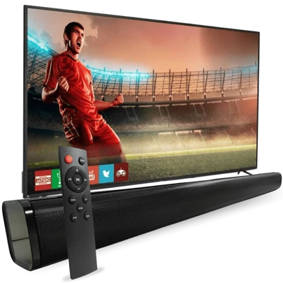 Caixa De Som Soundbar Bluetooth Para Computador/celular E Tv