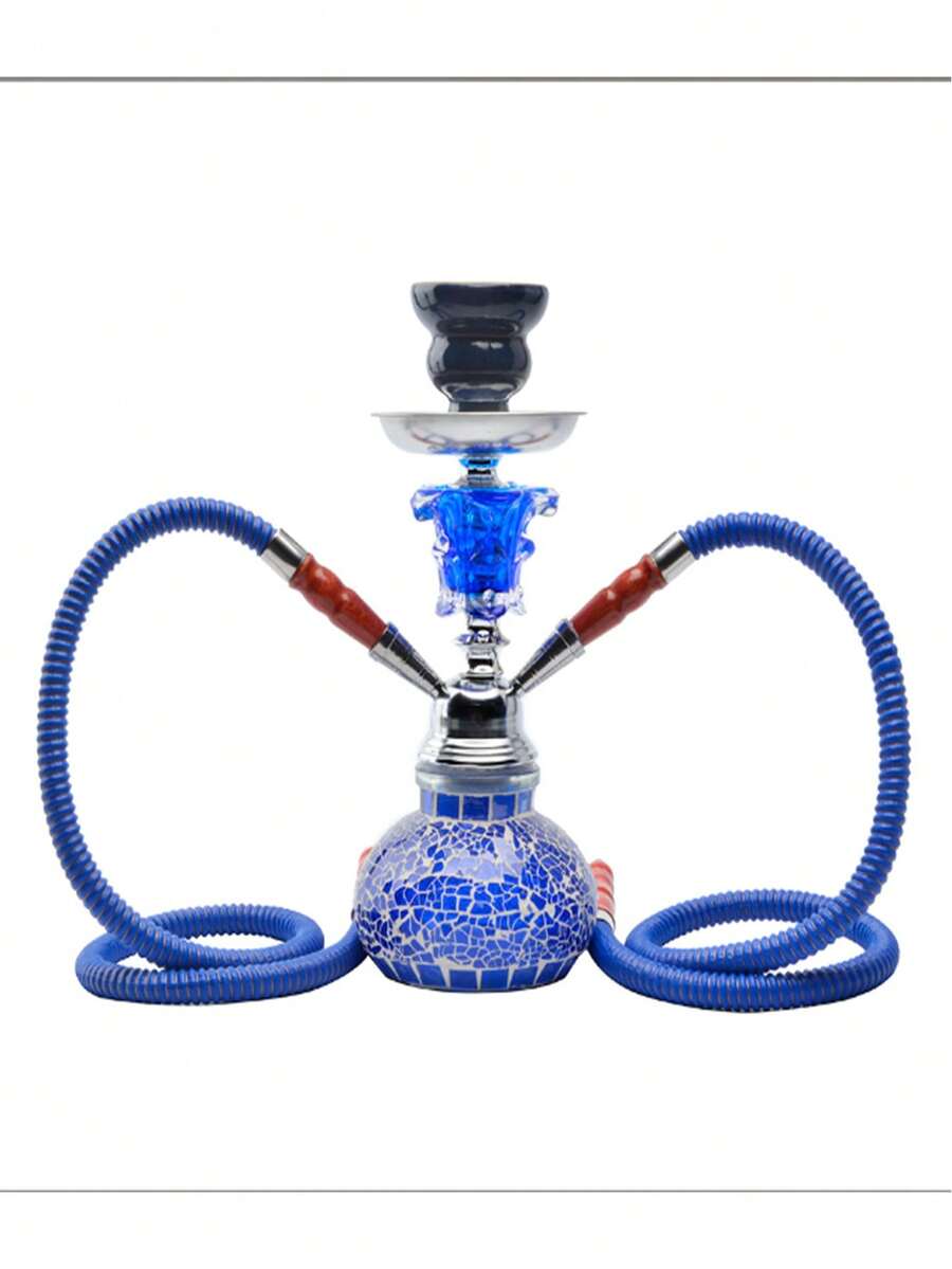 Complete set van 1slang glazen waterpijp waterpijp, inclusief