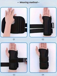 1 peça de pulseiras esportivas pequenas ajustáveis para mão esquerda ou direita com suporte de aço removível - fecho de , elástico e respirável, suporte estabilizador de pulso para tendinite, entorses, lesões esportivas, suporte para mão esquerda e direita, suporte profissional para pulso, tala, faixa para artrite, cinto para a síndrome do carpo, pulseiras de ginástica, acessórios