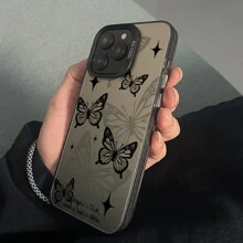 Animal Butterfly Cute Cartoon Phone Case Compatible With Iphone 16/15ProMax/14 Pro/13 Mini/12/11/XS Max/XR/7plus/8/SE2 /Sam Sung S24ULTRA/S24/S23PLUS/S23/S22+/S21/S21FE/20PLUS/Sam Sung A06/A16/A55/A15/A25/A35/A05S/A14/A34/A54/A13/A23/A33/A53/A32/A52S/A51/Xiao Mi POCO X6/X6pro/M6/M5S/F6/X5/X3/C65/M4/F5/F3/14/13pro/13/12/12spro/12Tpro/13T /Redmi Note13pro+/13C/13/12/Note11/Note10S/Note12 /OnePlus 1+11 Tpu Hand Strap