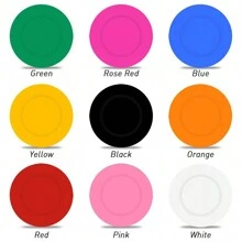 50 Packs Custom Poker Chips, Bar Drink Token Chips Personalized Logo, Image, Text On Chip, Double Sided Full Color Print Custom Tokens, Good For Night, Wedding And Bachelor Party, Valentine Day, Valentine Day Decor Gifts Birthday Graduation,Multi-Functional, ,Anti-Mold,Ornamental,Exquisite,Stylish,High-Quality,Adorable,Modern,Cute,Colorful,Custom,Unique,Personalized,Ideal Gifts For Him,Ideal Gifts For Her,Her,Boyfriend,Girlfriend,Dad,Mom,Family,Friends,Son,Daughter,Kids,For Anniversaries,For Birthdays,For Housewarming,For Graduation,Kitchen,Dining Room,Bedroom,Office,Living Room,Home,Garden,Tea Room - Multicolor - View 3