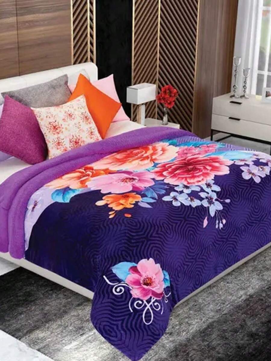 Warm Double Sheepskin Blanket - EMMA - View 1
