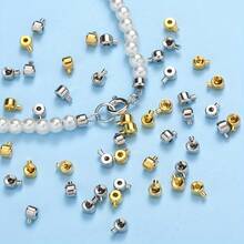 20 个 3*4 毫米铜定位扣连接器适用于 DIY 珠宝制作项链手链耳环用品 - 定位扣 - 查看 1