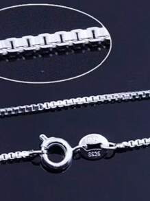 Star Point Of Light Necklace 45 Cm Pure 925 Silver - Silver - View 8