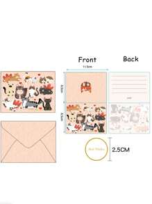 1 个带丝带的猫咪礼品袋 - 粉色小猫礼品袋 - 猫咪派对礼品包装，带手柄的便携式纸质礼品袋，生日礼品袋，婚礼派对礼品袋情人节 - 彩色 - 查看 13