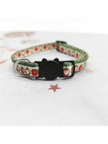 1 件圣诞宠物背带和牵引绳套装可爱印花，柔软舒适，适合中小型犬种 - 非常适合日常散步和节日派对 - 彩色 - 查看 13