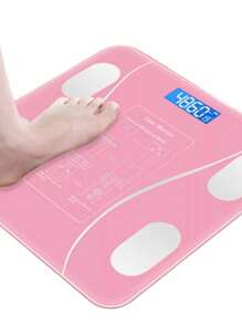 Digital Bioimpedance Body Scale Bluetooth App - 玫瑰紅 - 查看 1