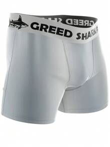 6 Men's Boxer Briefs Lined High Elasticity Fabric Plain Printed - 彩色 - 查看 10