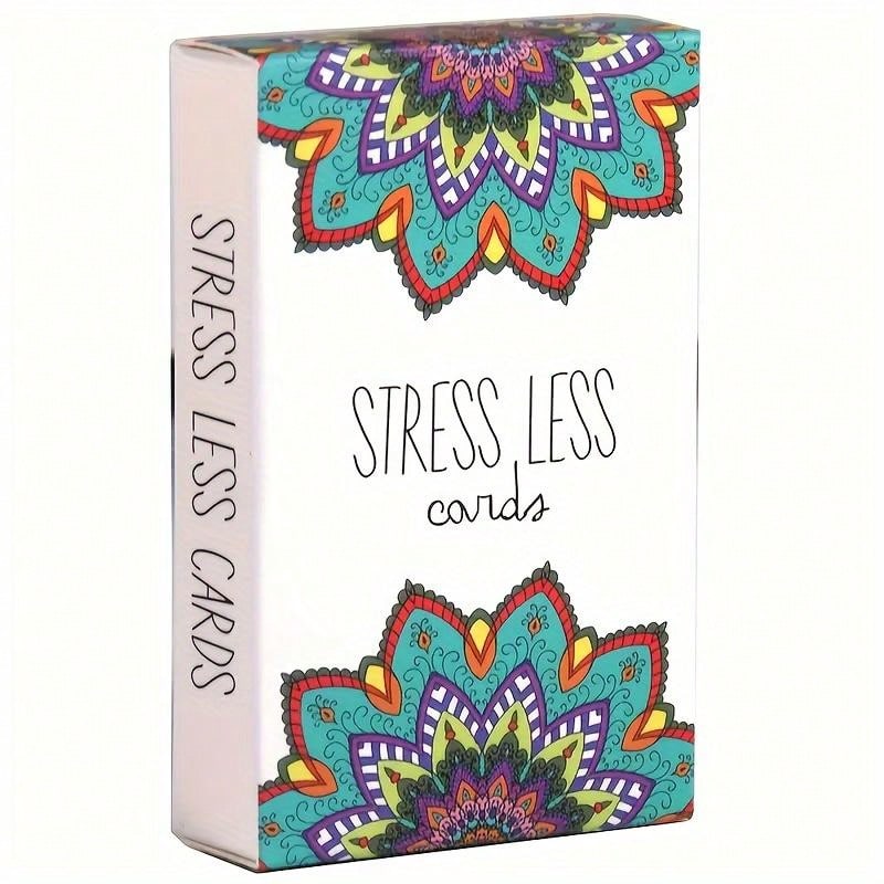 Stress Less Cards 50 Mindfulness Meditation Exercises Helps Relieve