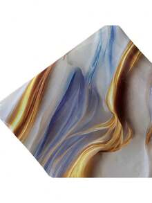 Waterproof Paper For Kitchen, Cabinet, Bathroom, Toilet, Shower Room, Wall, Tile Renewal Decoration, Moisture-Proof, Wipe-Clean, Marble Texture Wallpaper - Multicolor - View 4