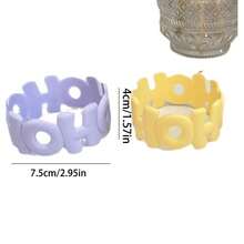 1 chiếc cốc silicon Ho, dùng cho cốc thủy tinh, cốc nhựa, cốc đựng nước tối giản có ống hút - Nhiều màu - Xem 2