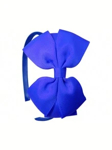6pcs Cute Sweet Headbands With Ribbon Bow, Colorful Hair Hoops, Elegant Hair Styling Accessories