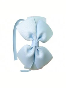 6pcs Cute Sweet Headbands With Ribbon Bow, Colorful Hair Hoops, Elegant Hair Styling Accessories