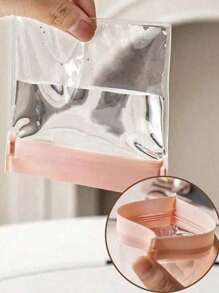 1/5/10/15件旅行珠宝收纳袋透明EVA珠宝收纳袋糖果袋小型旅行袋带可重新密封拉链旅行必需品邮轮必需品学校宿舍必需品塑料透明珠宝袋女士防锈锁袋适用于戒指耳环手镯项链 - 彩色 - 查看 8