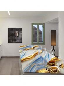 Waterproof Paper For Kitchen, Cabinet, Bathroom, Toilet, Shower Room, Wall, Tile Renewal Decoration, Moisture-Proof, Wipe-Clean, Marble Texture Wallpaper - Multicolor - View 9