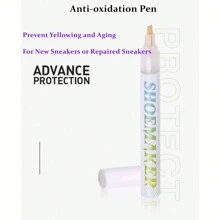 1/3 Paquetes de Pluma Antioxidante para Zapatillas (Blanco/Negro), Renovación en un solo paso de amarillento/desteñido, Limpia y protege instantáneamente, Método de mantenimiento de calzado simple y rápido