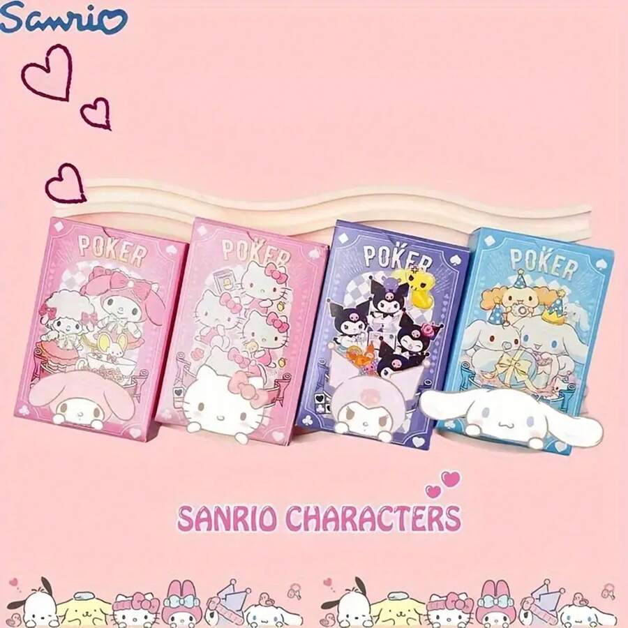 Playing Cards Poker 54Card Rich Patterns 4 Cute Styles Optional With