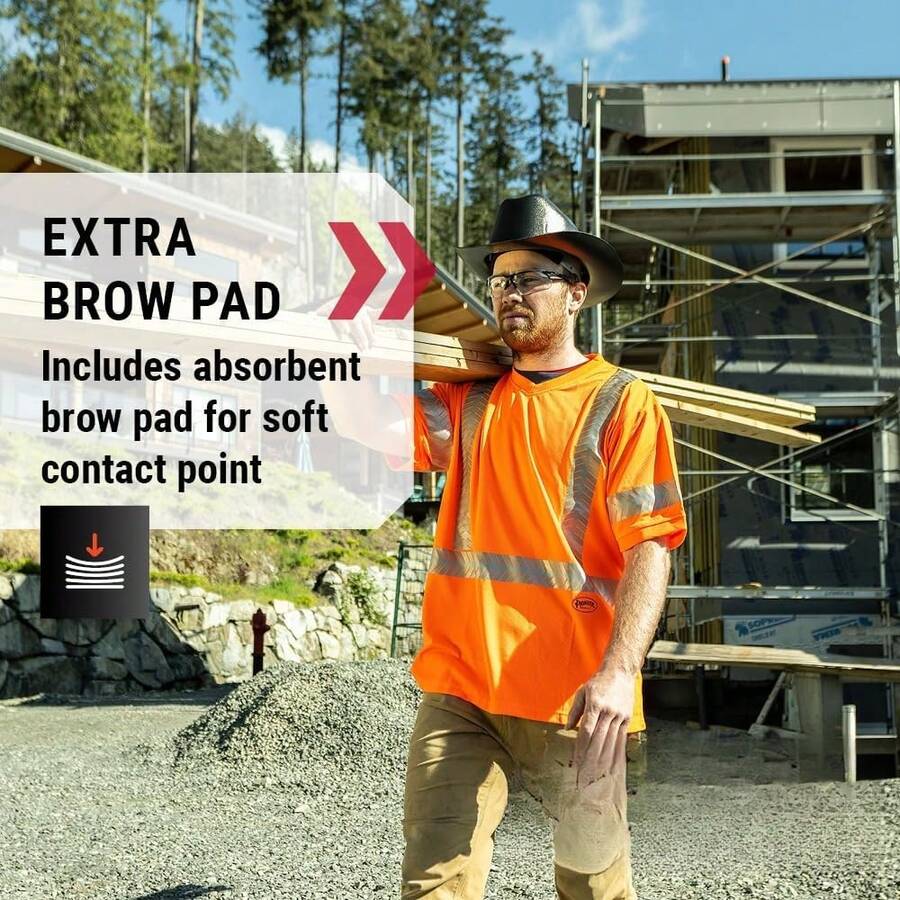 Cowboy Hard Hat Western Outlaw Style Construction Helmet With Full