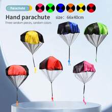 1pc, 3pcs, 6pcs Parachute Toy - Tangle-Free Flying Outdoor Parachute For Small Outdoor Toy, Throwing Toy Parachute Flying Toy - Hand Thrown Parachute Toy - View 12