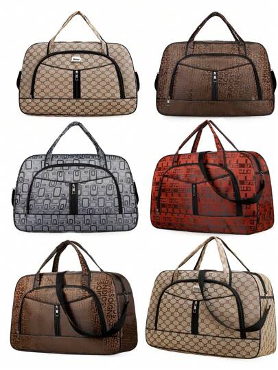 Multineos Comercial Mala de mão unissex grande de viagem grande com alça transversal