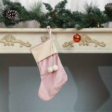 Christmas Stocking Xmas Socks Gifts Bags For Family Holiday Season Decor Tree Decorations Hanging Ornament Fireplace Party Supplies 14"