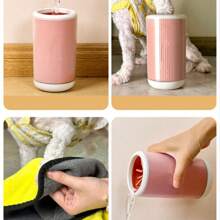 1 pieza Taza para lavar las patas de mascotas, Limpiador de patas de perro y gato, No se necesita limpiar