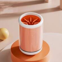 1 pieza Taza para lavar las patas de mascotas, Limpiador de patas de perro y gato, No se necesita limpiar