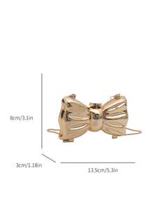 Fashionable Mini Bow Metallic Mirror Earphone Bag, Unique Design, Versatile Handle & Detachable Strap Shoulder Bag, Valentine's Day Gift, Best Valentine's Gift Choice Ever Valentines, Fashionable Bow Purse For Women
