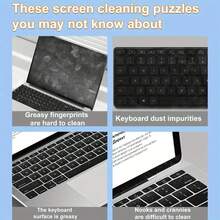 20 合 1 电子清洁套装，带手机支架，适用于 PC、电视、笔记本电脑、耳机、屏幕键盘等电子产品清洁，2023 新款紧凑型设计。