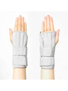 1 peça de pulseiras esportivas pequenas ajustáveis para mão esquerda ou direita com suporte de aço removível - fecho de , elástico e respirável, suporte estabilizador de pulso para tendinite, entorses, lesões esportivas, suporte para mão esquerda e direita, suporte profissional para pulso, tala, faixa para artrite, cinto para a síndrome do carpo, pulseiras de ginástica, acessórios