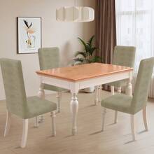Ystyle Chair Covers With Backrest 6 Pieces, Stretch Chair Covers Living Room Kitchen, Universal Stretch Chair Covers, Modern Anti-Scratch Cat Chair Covers - Khaki - View 4