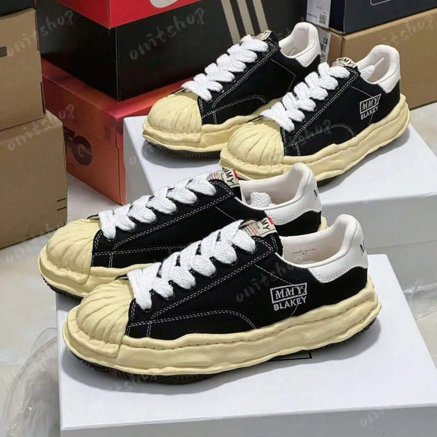 Shoes Maison Mihara Yasuhiro Dissolving Shoes Casual Shoes OG Run Shoe