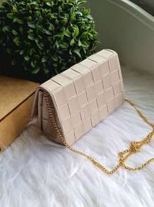 Bottega Women's Elegant Party Bag 3D High Relief - 米色 - 查看 4