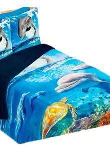 Warm Double Sheepskin Blanket - DELFINES - View 2