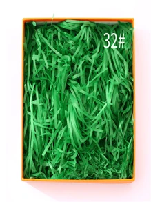 1pack 100g,Colorful Shred Crinkle Paper Raffia Filler For DIY Gift Box Filling Wrapping , Wedding ,Valentine's Day Gifts,Easter Day Gifts,Birthday Party Decorations - 100g - View 11