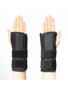 1 peça de pulseiras esportivas pequenas ajustáveis para mão esquerda ou direita com suporte de aço removível - fecho de , elástico e respirável, suporte estabilizador de pulso para tendinite, entorses, lesões esportivas, suporte para mão esquerda e direita, suporte profissional para pulso, tala, faixa para artrite, cinto para a síndrome do carpo, pulseiras de ginástica, acessórios