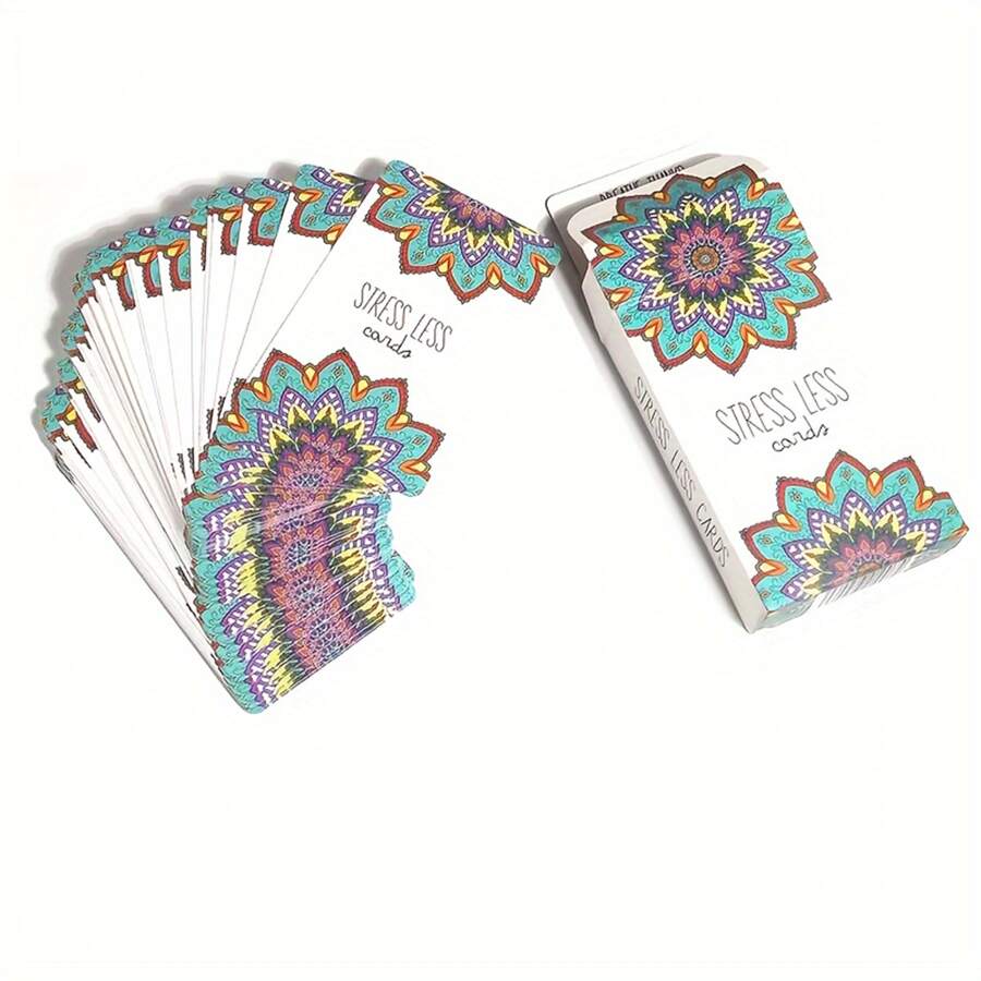 Stress Less Cards 50 Mindfulness Meditation Exercises Helps Relieve