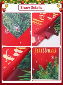 1 cái 59*122cm Biểu ngữ cửa Polyester họa tiết quả bóng cây thông Noel, Biểu ngữ treo chào mừng, Trang trí Giáng sinh vui vẻ cho gia đình, Vải phông nền trang trí biểu ngữ cửa Giáng sinh, Trang trí nền tường tiệc Giáng sinh mùa đông Biểu ngữ treo cờ, Quà tặng Giáng sinh Chúc mừng năm mới 2025 - Giáng sinh vui vẻ - Xem 7