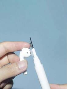 Cepillo de limpieza para auriculares - Cepillo de limpieza para teléfono móvil, computadora y teclado - Cepillo de limpieza portátil - Cepillo de limpieza multifunción de doble cabezal