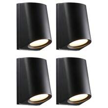 Paquete de 4 luces de valla de bajo voltaje, luces LED para escalones y barandales de paisaje de 3W, 12V - 1 - Ver 1
