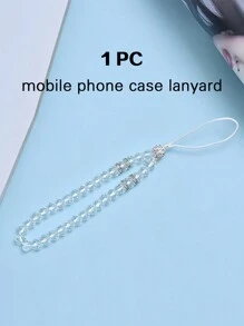 Floral Rose Faux Pearl Rhinestone Protection Phone Case Compatible With Apple 16 Pro Max, 16 Pro, 15 Pro Max, 15 Pro, 15 Plus, 15, 14 Pro Max, 14 Pro, 14 Plus, 14, 13 Pro Max, 13 Pro, 13, 12 Pro Max, 12 Pro, 12, 11 Pro Max, 11, XS Max, XS, XR, 7 Plus, 8 Plus And Galaxy S23, S24, S25, S25 Edge Waterproof Shockproof Anti-Fall Scratch Resistant - Bracelet Version - View 8