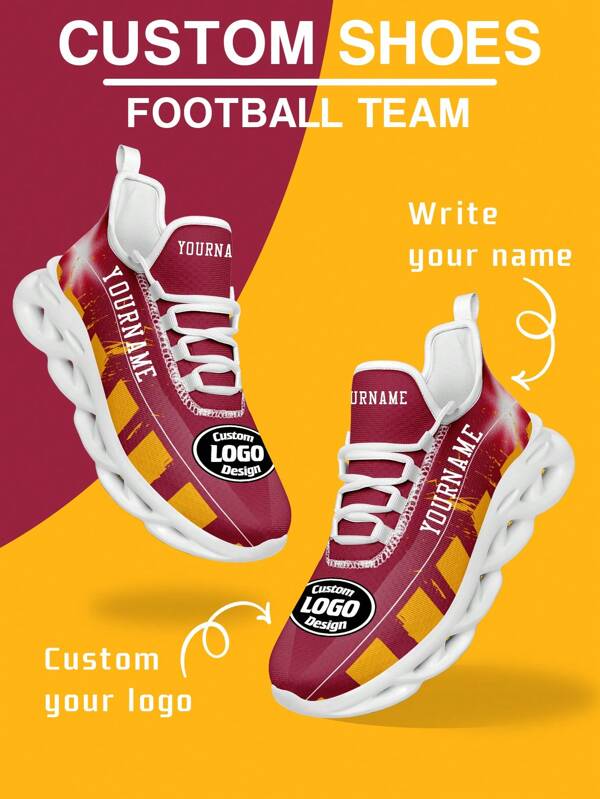 Sneaker personalizzata con logo e nome personalizzato per uomo, sneaker leggera e confortevole con nome e design della squadra di football Arizona, scarpa da ginnastica e allenamento traspirante, regalo unico per mamma/papà/lei/lui/fidanzata/fidanzato/moglie/marito/amico