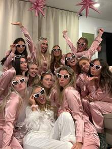 Bộ 18 chiếc/bộ kẹp tóc hình trái tim hoa hồng, Bộ phụ kiện cưới lãng mạn, Thích hợp làm quà tặng nhỏ cho tiệc cưới cô dâu, Quà tặng tiệc độc thân, Quà lưu niệm phù dâu, Quà tặng sinh nhật, Đạo cụ chụp ảnh, Quà tặng cho khách - Nhiều màu - Xem 10