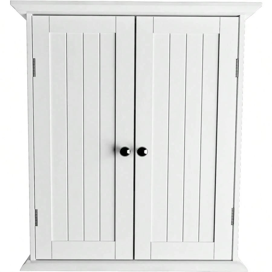 Wall With Adjustable Shelf Full Sized Wall Mounted