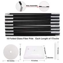 1 Set Balloon Arch Kit, 9FT Height & 10FT Width Adjustable Balloon Arch Stand Garden Arbors: Balloon Arch Frame Plant Support Stand For Wedding Shower Birthday Garden Arbors Photo Backdrop - Multicolor - View 4